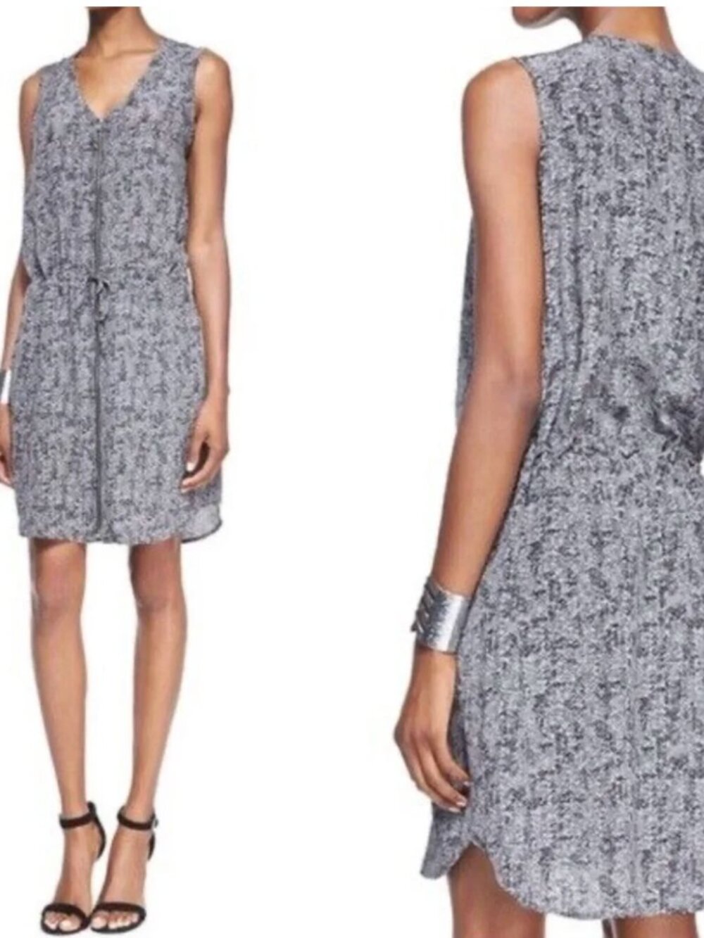 The Fisher Project Eileen Fisher Silk Roadster Dress in Medium
